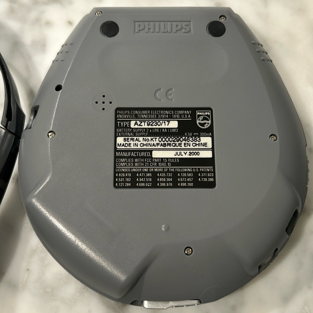 Philips 45 esp portable personal cd player jog proof - Picture 6 of 8